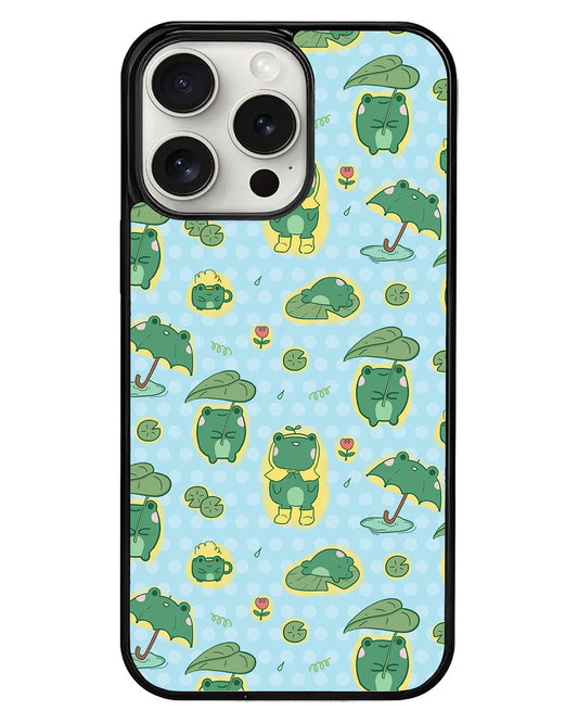 iPhone Avant-Gloss Grip Case - Happy Rain
