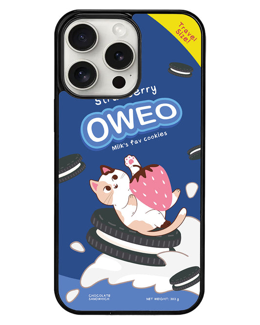 iPhone Avant-Gloss Grip Case - Oweo Cat