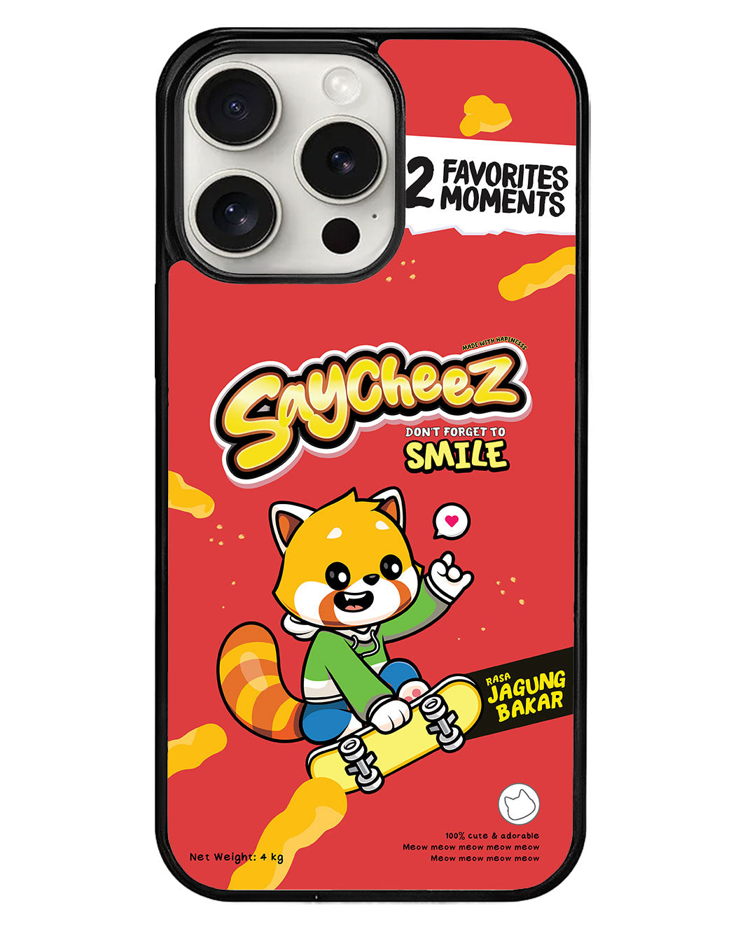 iPhone Avant-Gloss Grip Case - Saycheez