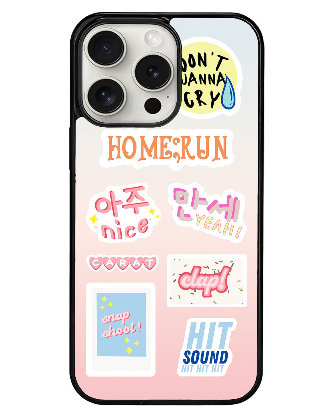 iPhone Avant-Gloss Grip Case - Seventeen Sticker Pack