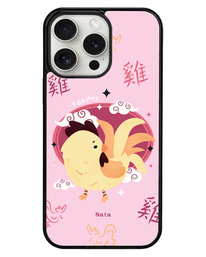 iPhone Avant-Gloss Grip Case - Rooster (Chinese Zodiac / Shio)