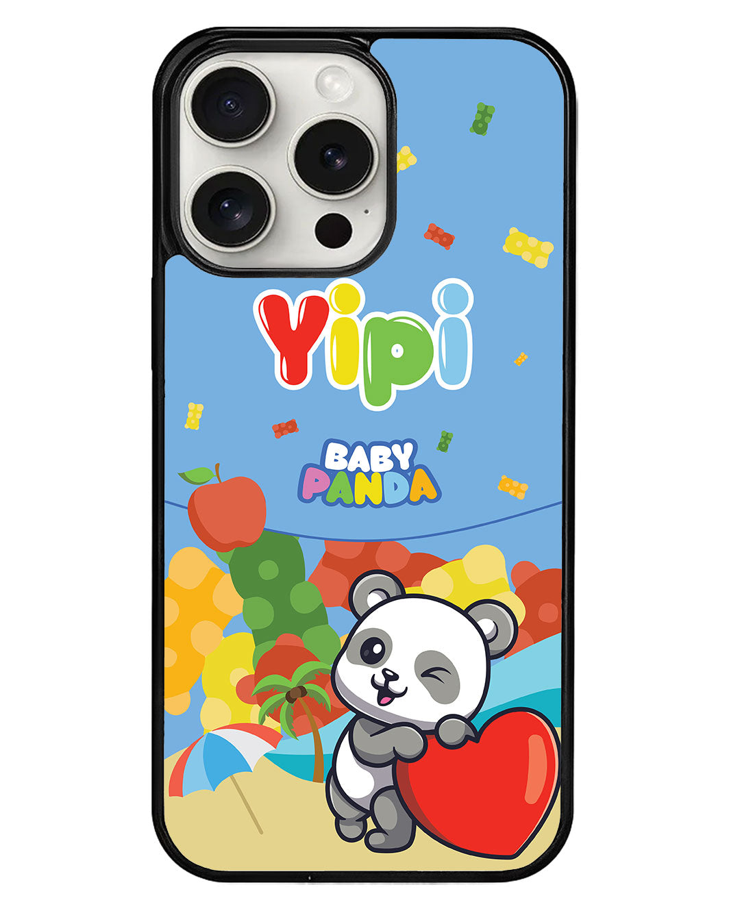 iPhone Avant-Gloss Grip Case - Yipi Baby Panda