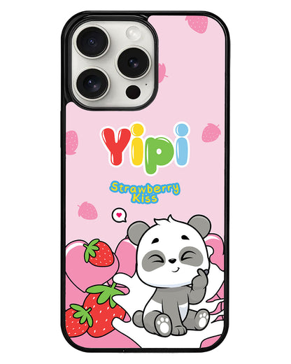 iPhone Avant-Gloss Grip Case - Yipi Strawberry Kiss