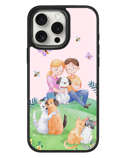 iPhone Standee Grip Case - Adorable Animals