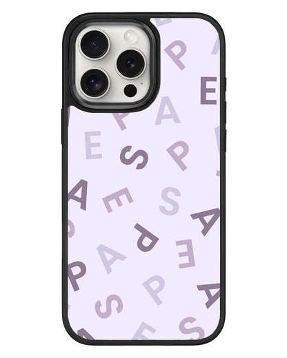 iPhone Standee Grip Case - Aespa Monogram