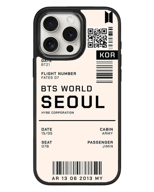 iPhone Standee Grip Case - BTS World Ticket