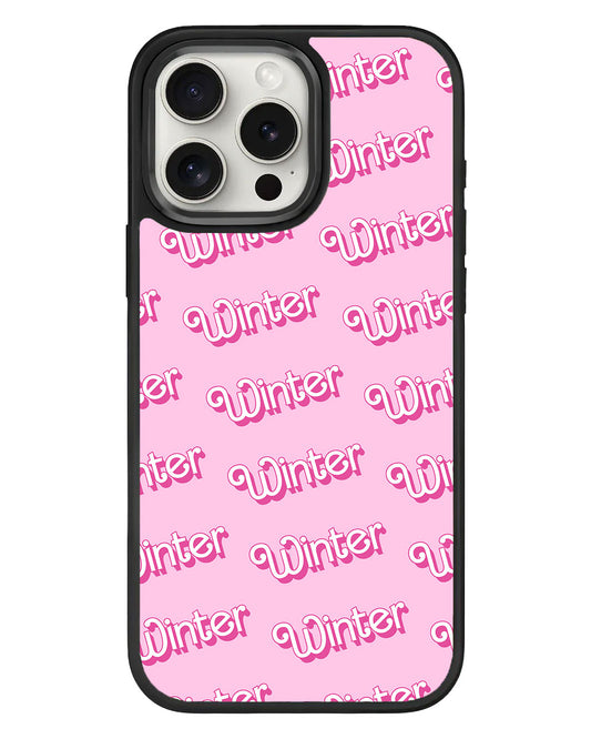 iPhone Standee Grip Case - Barbie Monogram