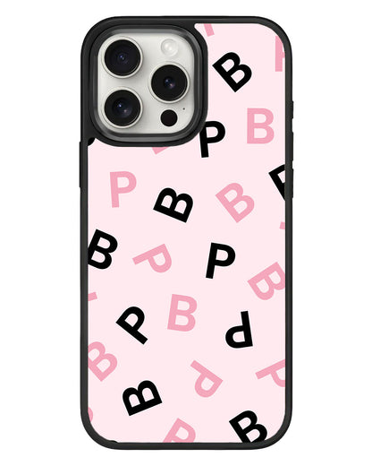 iPhone Standee Grip Case - Blackpink Monogram