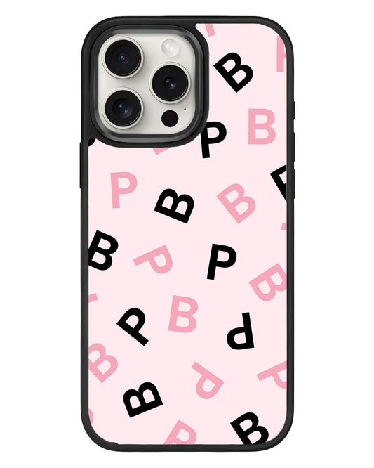 iPhone Standee Grip Case - Blackpink Monogram