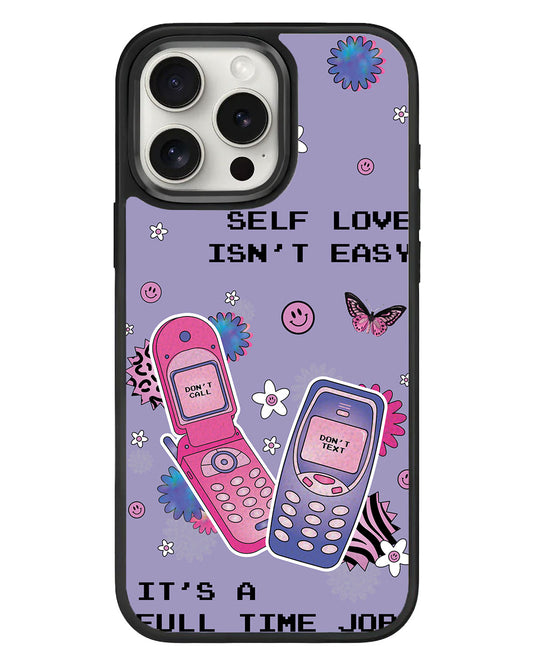 iPhone Standee Grip Case - Busy Love Myself