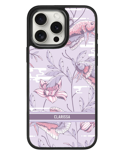 iPhone Standee Grip Case - Fish & Floral 1.0