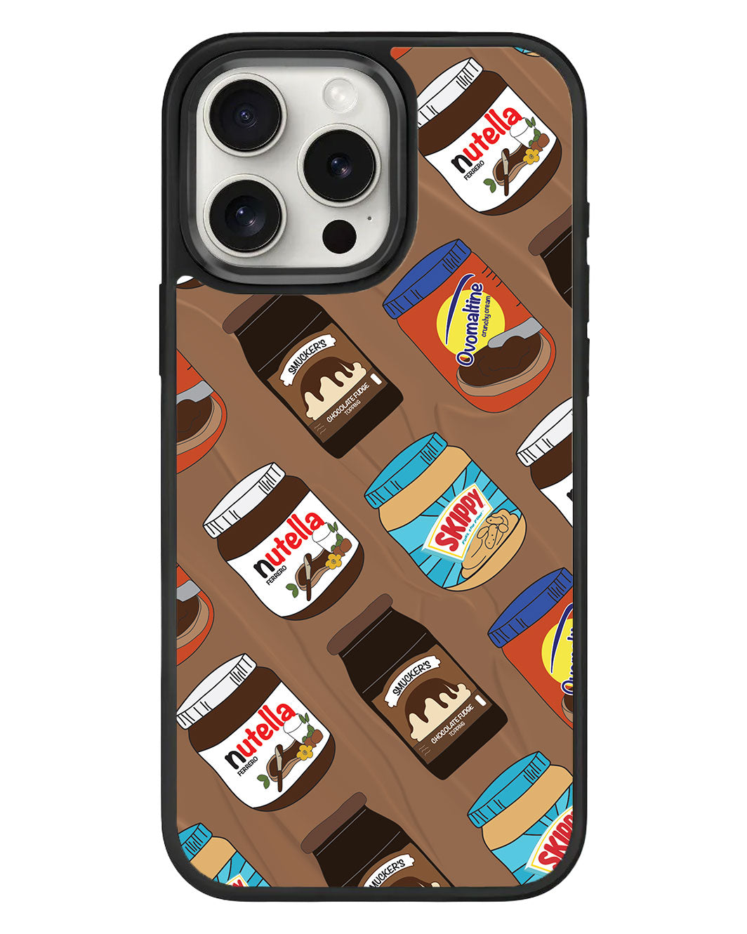 iPhone Standee Grip Case - Choco Spread