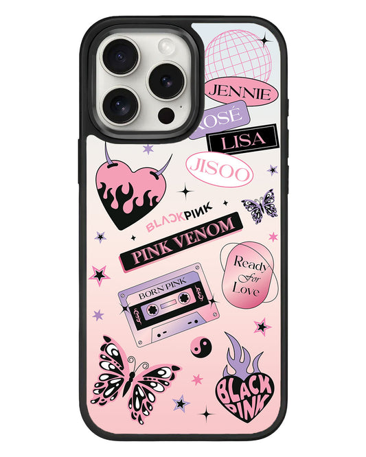 iPhone Standee Grip Case - Blackpink Born Pink