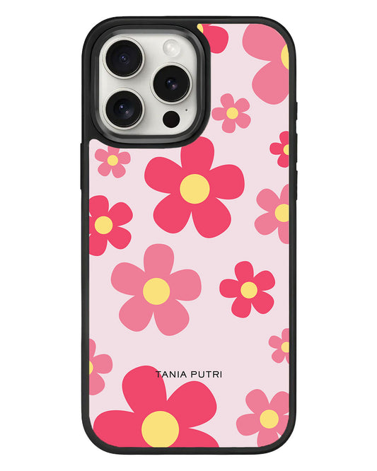 iPhone Standee Grip Case - Daisy Blush