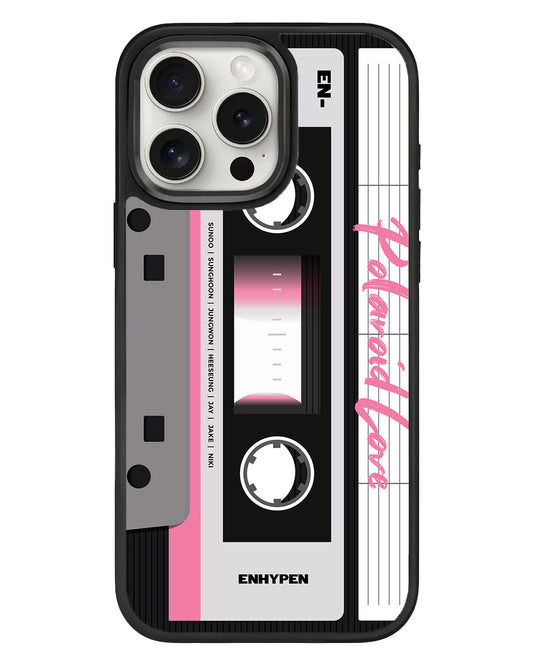 iPhone Standee Grip Case - Enhypen Cassette