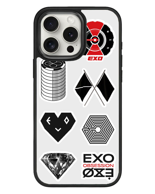 iPhone Standee Grip Case - EXO Sticker Pack