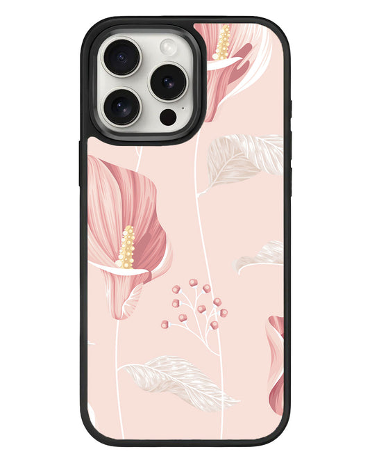 iPhone Standee Grip Case - Easter Lily