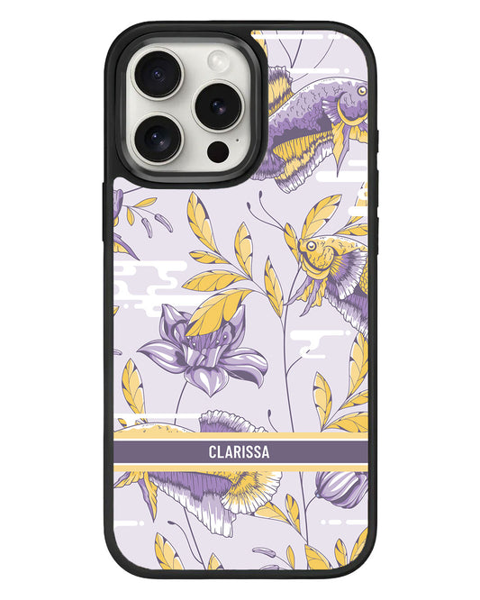 iPhone Standee Grip Case - Fish & Floral 5.0