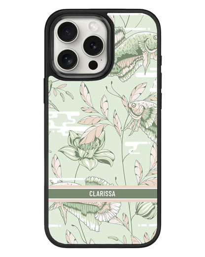 iPhone Standee Grip Case - Fish & Floral 6.0