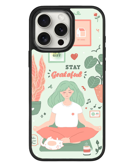 iPhone Standee Grip Case - Grateful