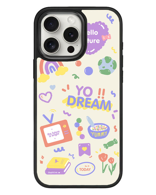 iPhone Standee Grip Case - Hello Future