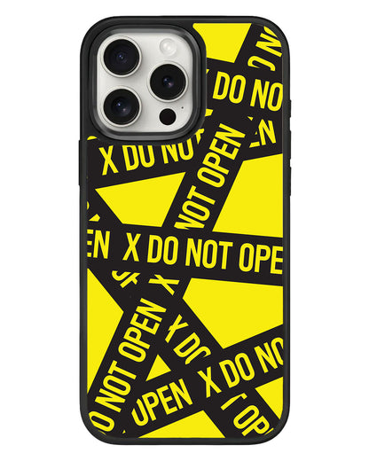 iPhone Standee Grip Case - Do Not Open 1.0