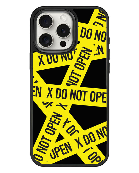 iPhone Standee Grip Case - Do Not Open 2.0