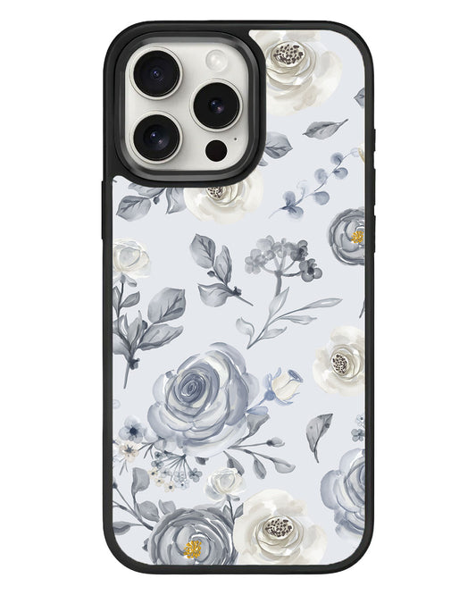 iPhone Standee Grip Case - Blue Rose