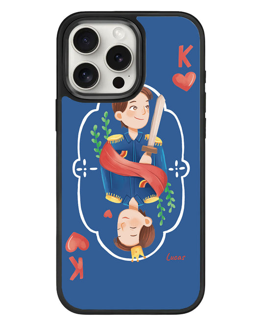 iPhone Standee Grip Case - King (Couple Case)