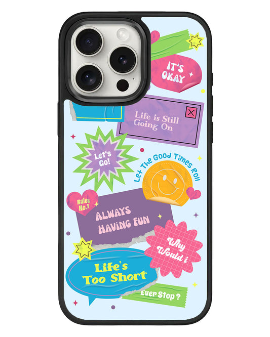 iPhone Standee Grip Case - Life's Too Short