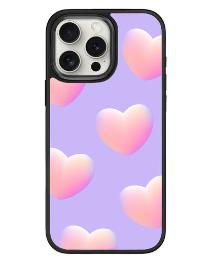 iPhone Standee Grip Case - Love Shapes