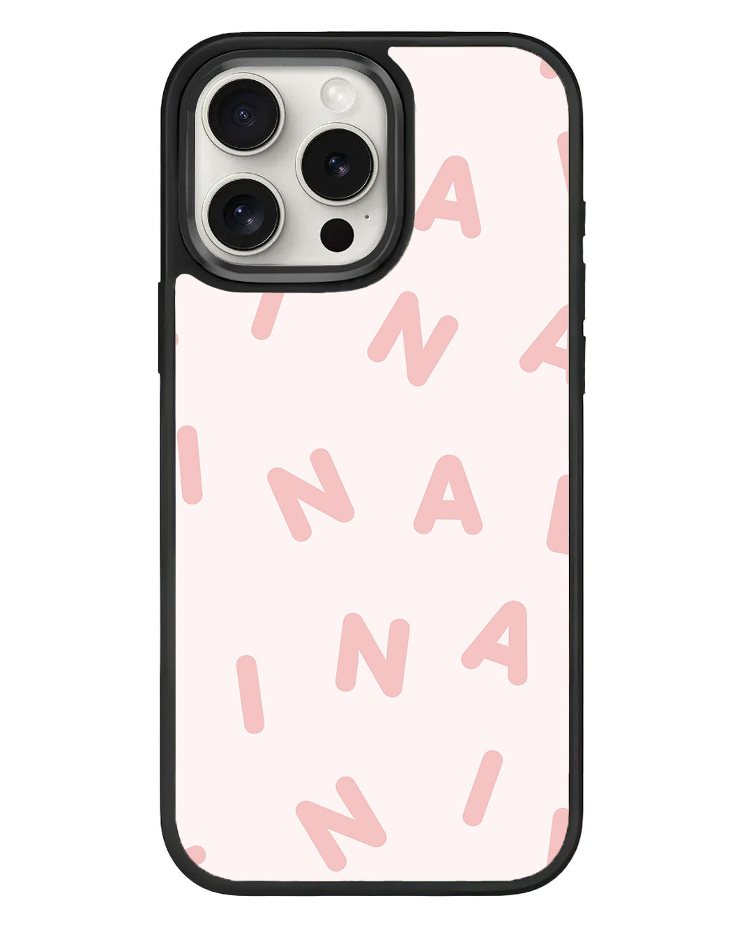 iPhone Standee Grip Case - Monogram 2.0 Pink