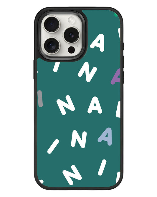 iPhone Standee Grip Case - Monogram 2.0 White