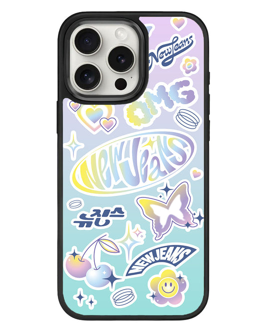 iPhone Standee Grip Case - New Jeans OMG 1.0