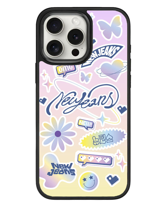 iPhone Standee Grip Case - New Jeans OMG 2.0