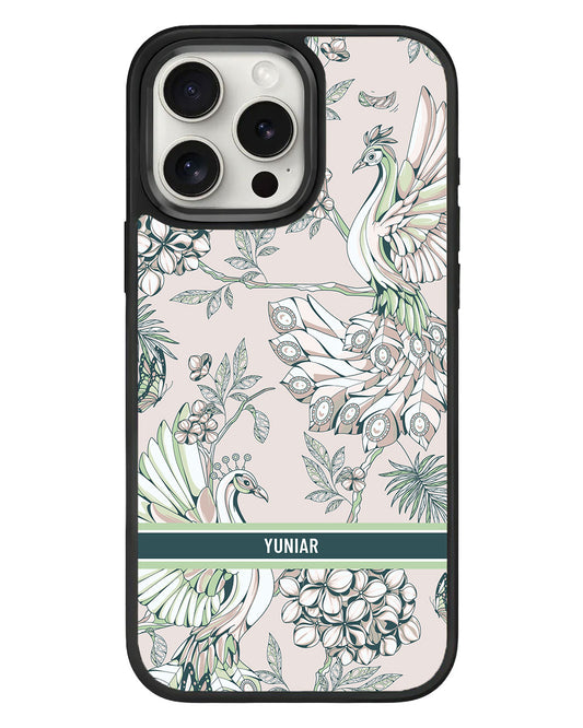 iPhone Standee Grip Case - Peacock 4.0