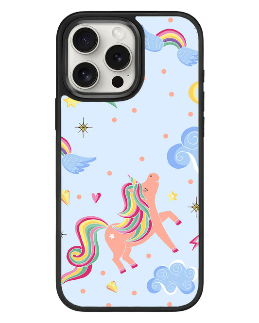 iPhone Standee Grip Case - Pegasus in Fairytale