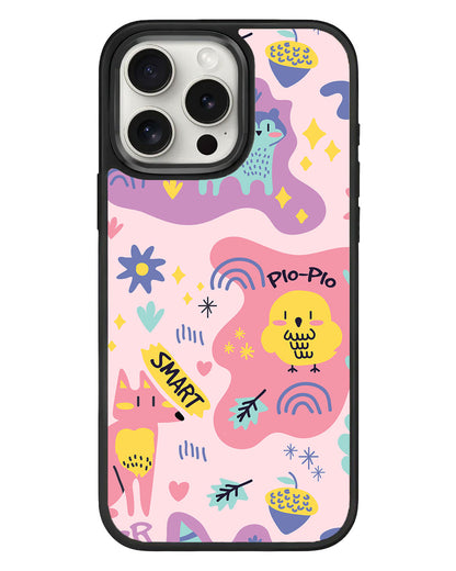 iPhone Standee Grip Case - Pio n Friends