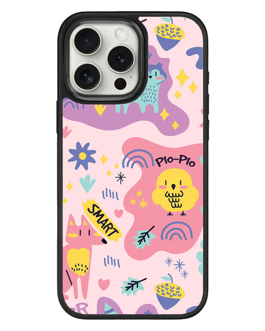 iPhone Standee Grip Case - Pio n Friends