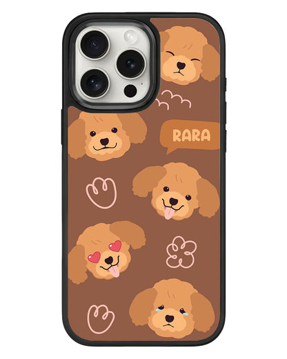 iPhone Standee Grip Case - Poodle Squad 3.0