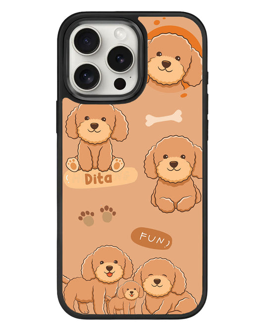 iPhone Standee Grip Case - Poodle Squad 4.0
