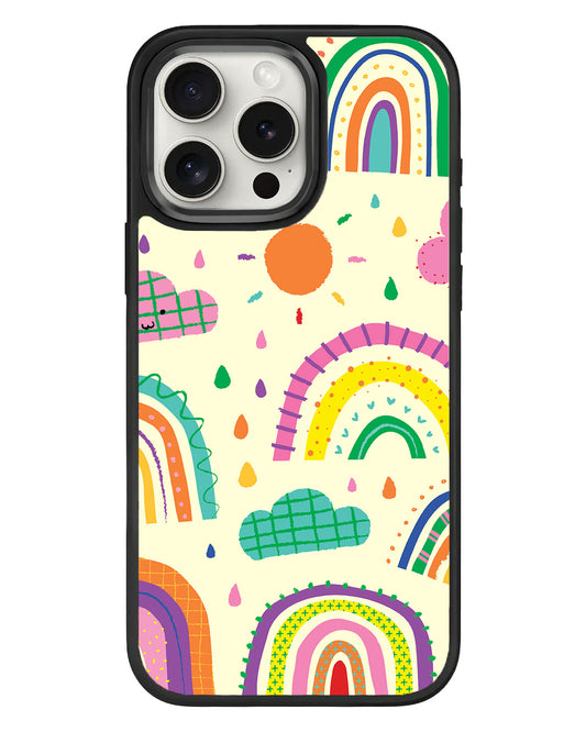 iPhone Standee Grip Case - Rainbow