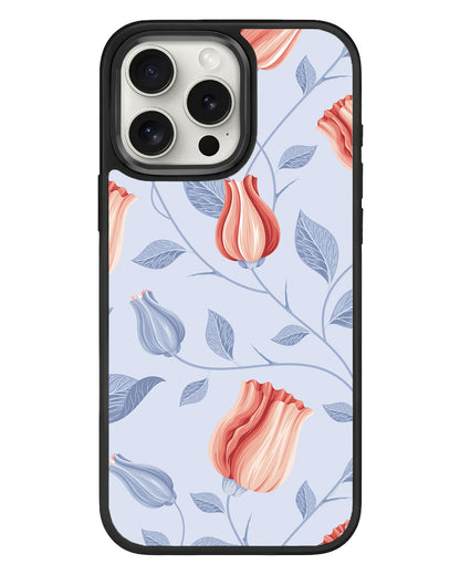 iPhone Standee Grip Case - Red Tulips