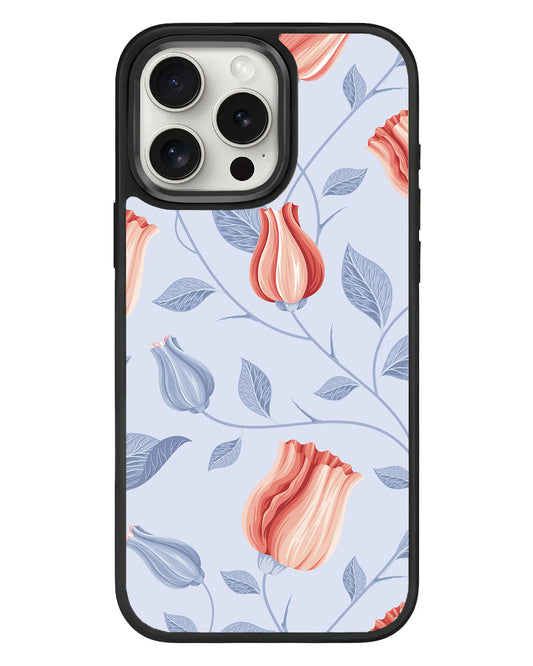 iPhone Standee Grip Case - Red Tulips