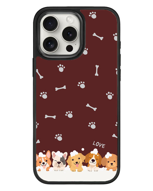 iPhone Standee Grip Case - Ruff Family 2.0