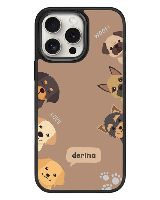 iPhone Standee Grip Case - Ruff Family 1.0