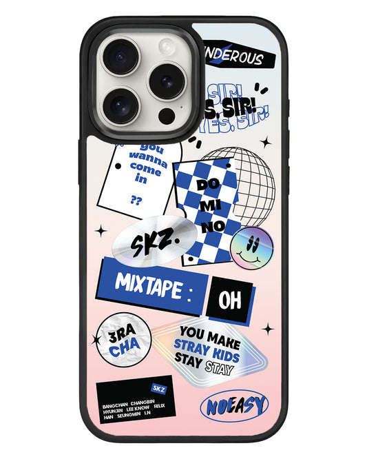 iPhone Standee Grip Case - Stray Kids Sticker Pack