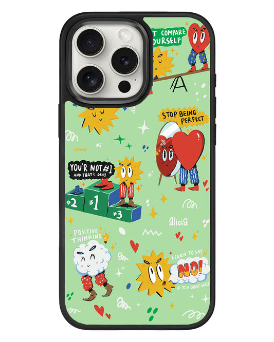 iPhone Standee Grip Case - Selfless Love 2.0