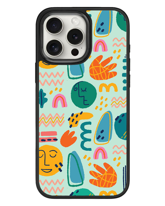 iPhone Standee Grip Case - Silent Art