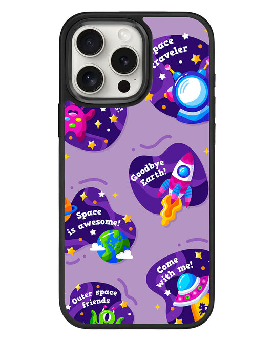 iPhone Standee Grip Case - Space Traveller